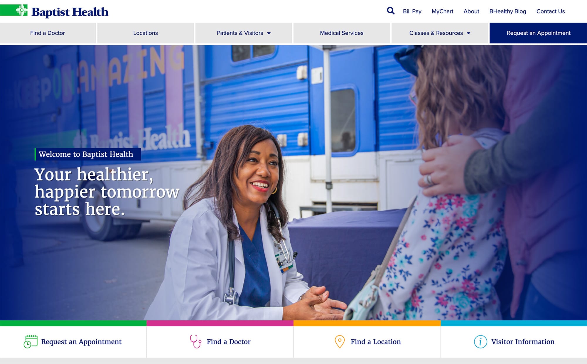 Baptist Health Website Redesign Goes Live | Baptist Health