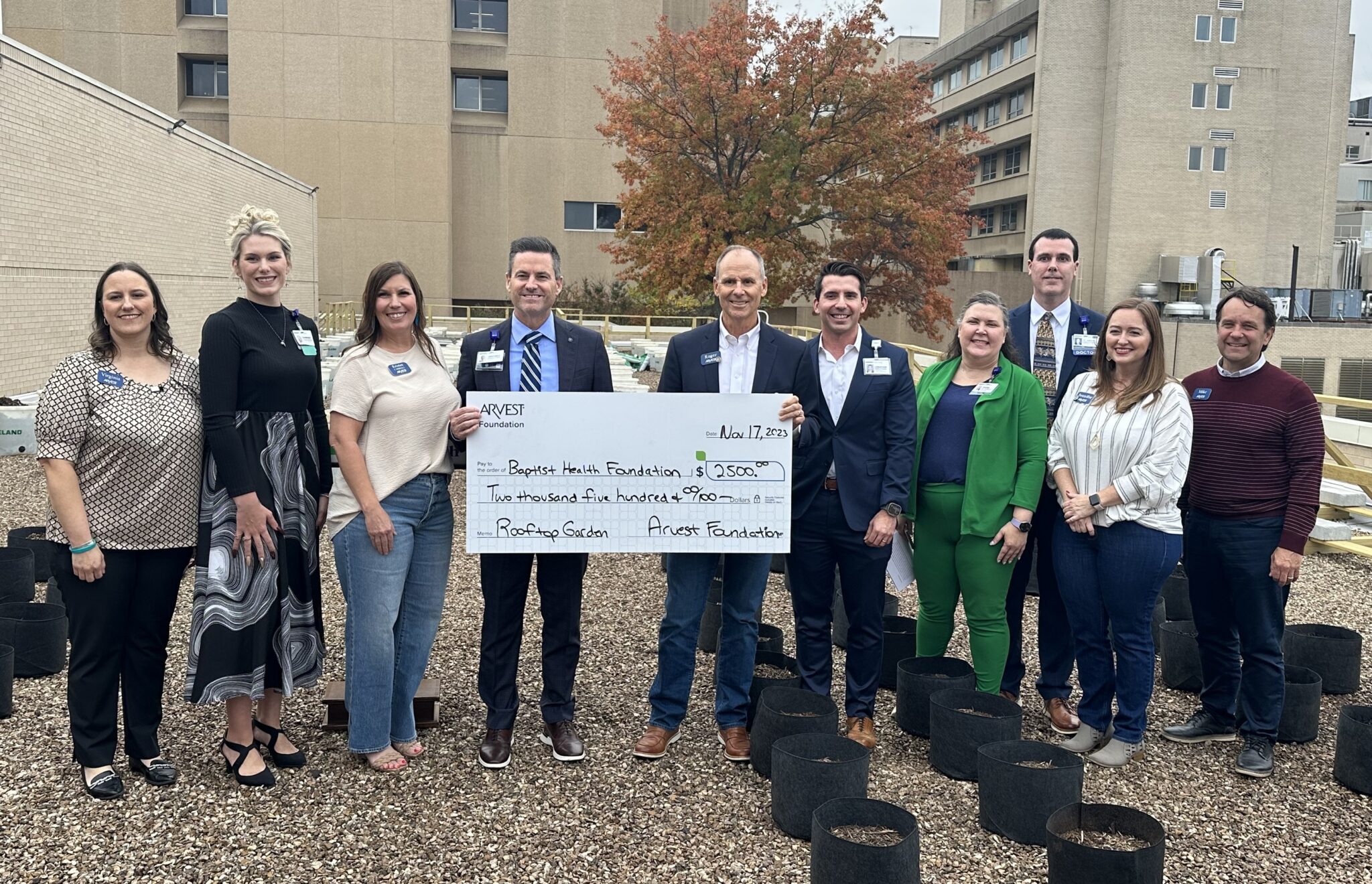 Baptist Health-Fort Smith Creates Rooftop Garden to Address Patient ...