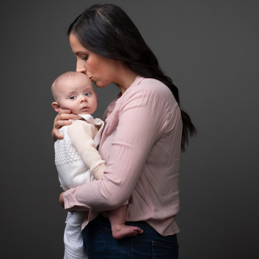 Woman with a baby